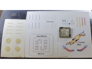 Pasy siedzeniowe i maski do PZL P.11