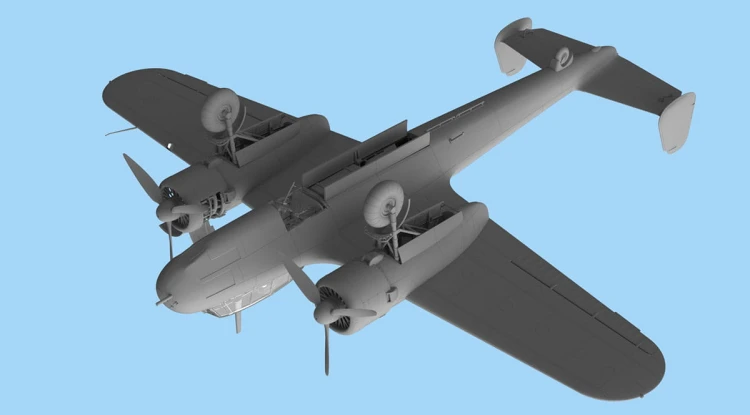 Samolot Dornier Do 17Z-7 48245 ICM