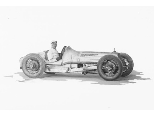 Samochód Fiat 806 Grand Prix 4702 Italeri