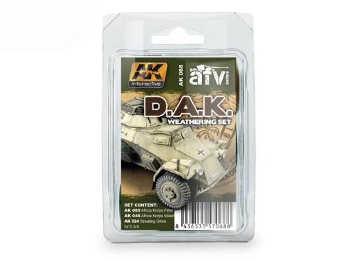 Weathering D.A.K. Africa Korps AK068 AK Interactive