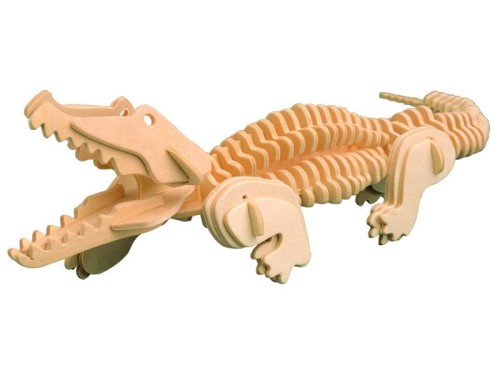 Krokodyl składanka drewniana M013 Sea-Land