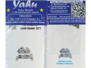 Fototrawiona tablica do Bf109 C/D