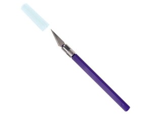 Nożyk skalpel modelarski fioletowy