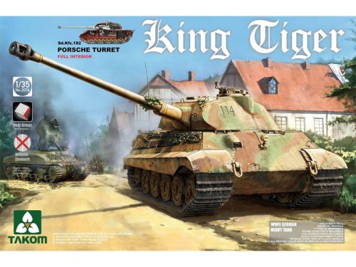 Czołg Sd.Kfz.182 King Tiger 2074 Takom