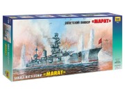 Okręt pancernik Pietropawłowsk Marat 9052 Zvezda