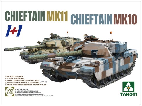 Czołg Chieftain Mk.10 Mk.11 5006 Takom