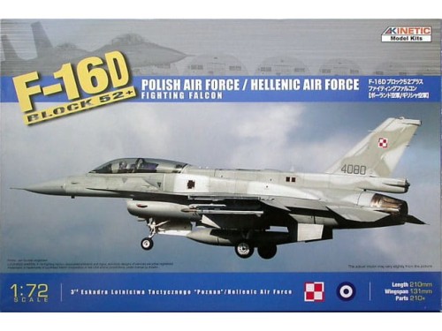 Samolot F-16D Block 52+ Polish Air Force 72002 Kinetic