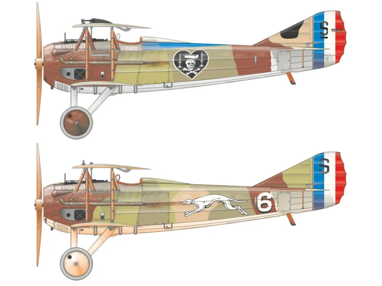 Samolot SPAD S.XIII late 8196 Eduard