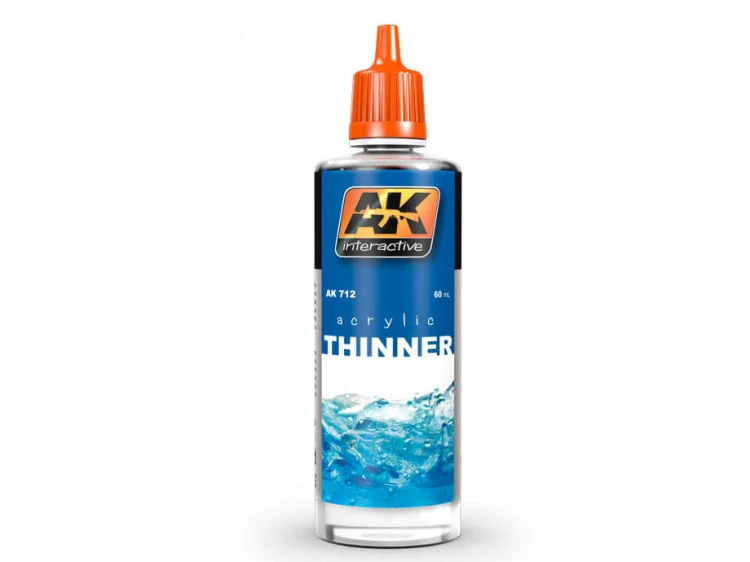 Rozcieńczalnik do farb Thinner 60ml AK712 AK Interactive