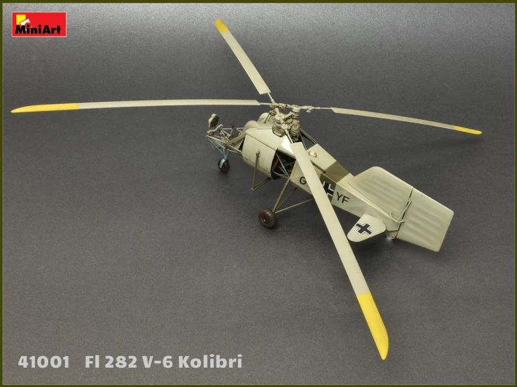 Śmigłowiec Flettner Fl 282 Kolibri 41001 MiniArt
