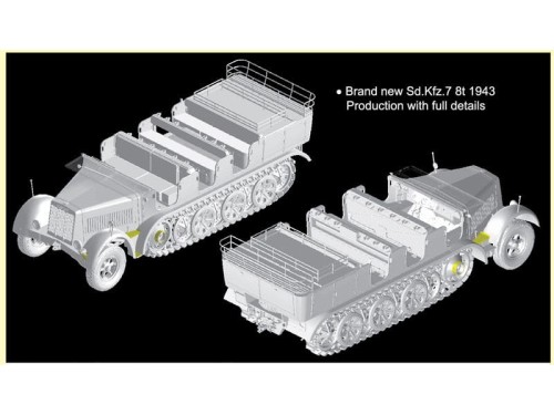 Ciągnik Sd.Kfz.7 8t Typ HL m 11 6794 Dragon