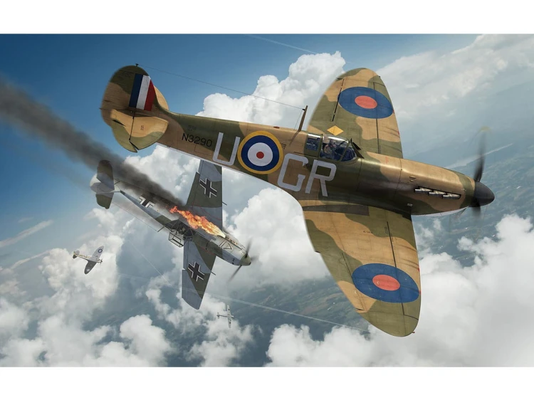Samolot Supermarine Spitfire Mk.Ia A01071B Airfix