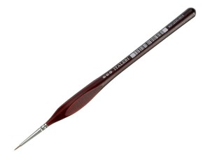 Pędzelek okrągły 000 trójkątny chwyt