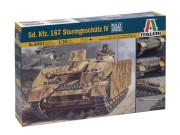 Działo Sturmgeschutz IV Sd.Kfz.167 6491 Italeri