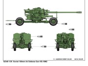 Armata przeciwlotnicza KS-19M2 02349 Trumpeter