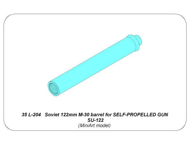 Lufa 122mm M-30 do działa SU-122 35L204 Aber
