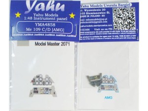 Fototrawiona tablica do Bf109 C/D