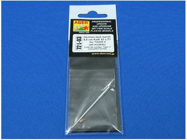 Lufa 8,8cm KwK 43 L/71 do Tiger II 72L03 Aber