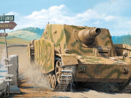 Działo pancerne Sd.Kfz.166 Sturmpanzer IV Early 80135 Hobby Boss