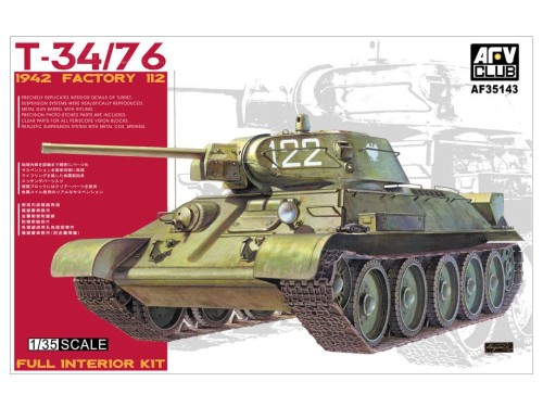 Czołg T-34/76 model 1942 AF35143 AFV