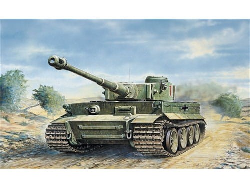 Czołg Tiger I PzKpfw VI Ausf.E (Tp) 0286 Italeri