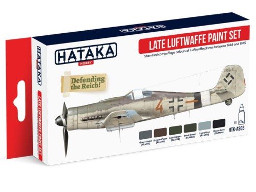 Zestaw farb Late Luftwaffe HTK-AS03 Hataka