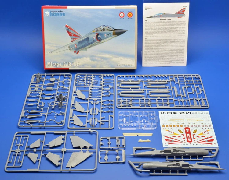 Samolot Dassault Mirage F.1B/BE SH72291 Special Hobby