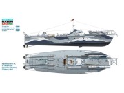 Kuter ścigacz torpedowy Vosper MTB 74 5619 Italeri