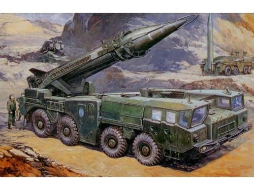 Wyrzutnia SS-1c Scud-B na MAZ-543 3520 Dragon