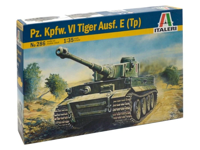 Czołg Tiger I PzKpfw VI Ausf.E (Tp) 0286 Italeri