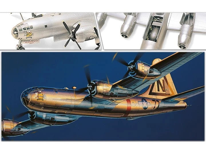 Samolot Boeing B-29A Enola Gay i Bockscar 12528 Academy