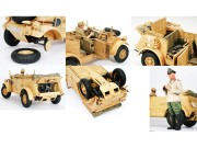 Samochód VW Kubelwagen Typ 82 Pkw.K1 36202 Tamiya