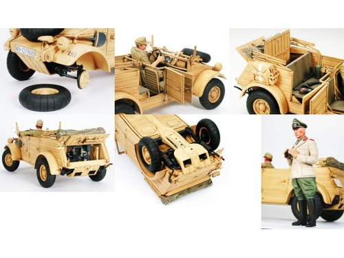 Samochód VW Kubelwagen Typ 82 Pkw.K1 36202 Tamiya