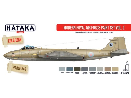 Zestaw farb Royal Air Force vol.2 HTK-AS73 Hataka