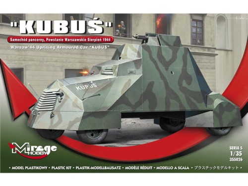 Samochód pancerny Kubuś 355026 Mirage