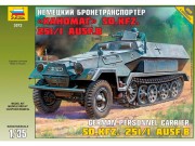 Transporter opancerzony Hanomag Sd.Kfz. 251/1 3572 Zvezda