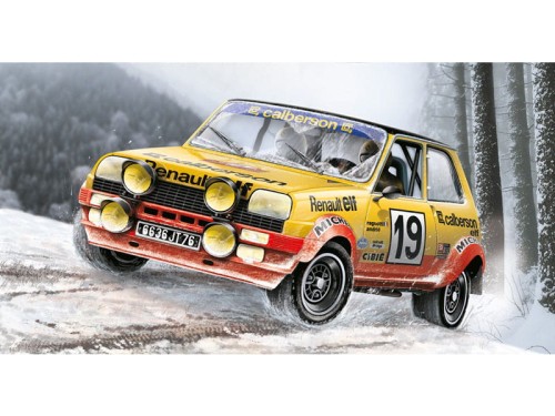 Samochód Renault R5 Alpine Rally 3652 Italeri