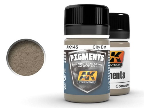 Pigment modelarski City dirt AK145 AK Interactive