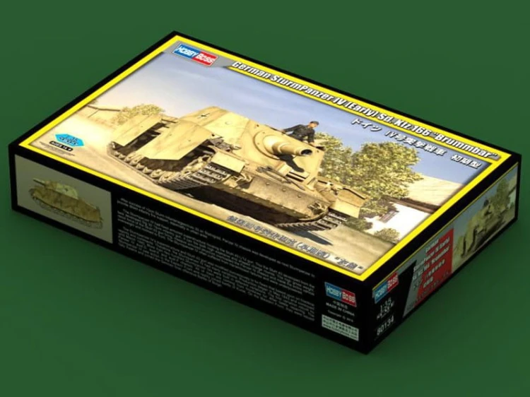 Działo Sd.Kfz.166 Sturmpanzer IV Brummbar 80134 Hobby Boss