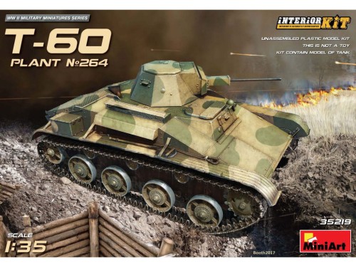 Czołg T-60 Plant No. 264 35219 MiniArt