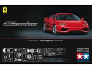 Samochód Ferrari 360 Modena red version 24298 Tamiya