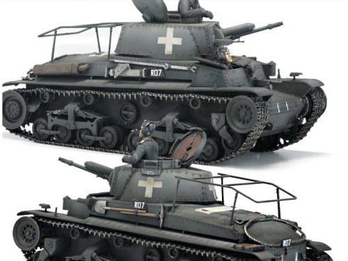 Czołg Pz.Bef.Wg. Panzerbefehlswagen 35(t) 13313 Academy