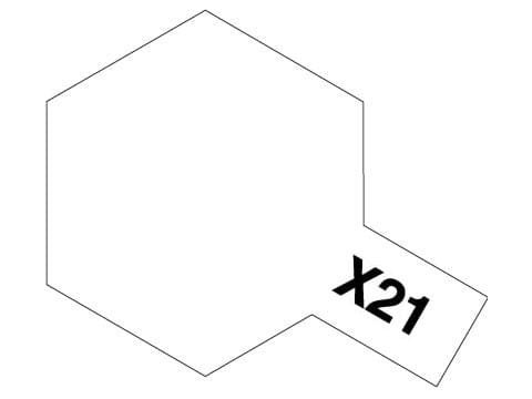 Farba akrylowa X-21 Base Flat 81521 Tamiya