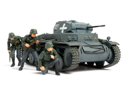 Czołg Panzerkampfwagen II Kampania polska 35299 Tamiya