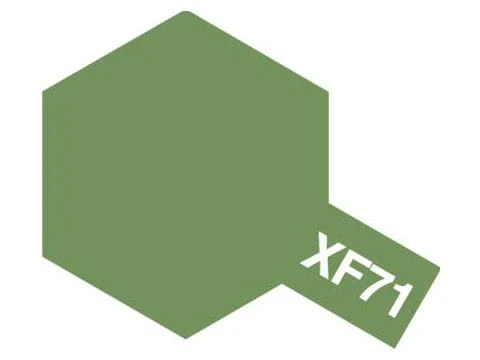 Farba akrylowa XF-71 Cockpit Green IJN Flat 81771 Tamiya