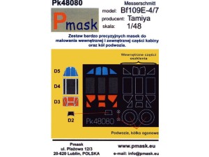 Maski do samolotu Messerschmitt Bf109 E-4/7