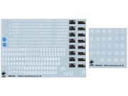 Kalkomania tablice rejestracyjne wz.46 35D42