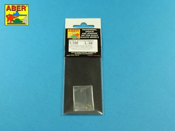 20 luf do działek 37/54mm Breda 700L36 Aber