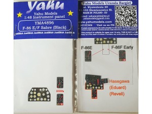 Fototrawiona tablica do F-86E/F Sabre