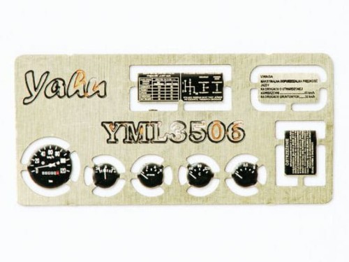 Fototrawiona tablica do UAZ-469 (PL) YML3506 Yahu